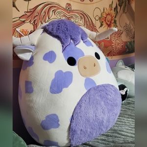 16" Conway the Purple Highland Cow Squishmallow